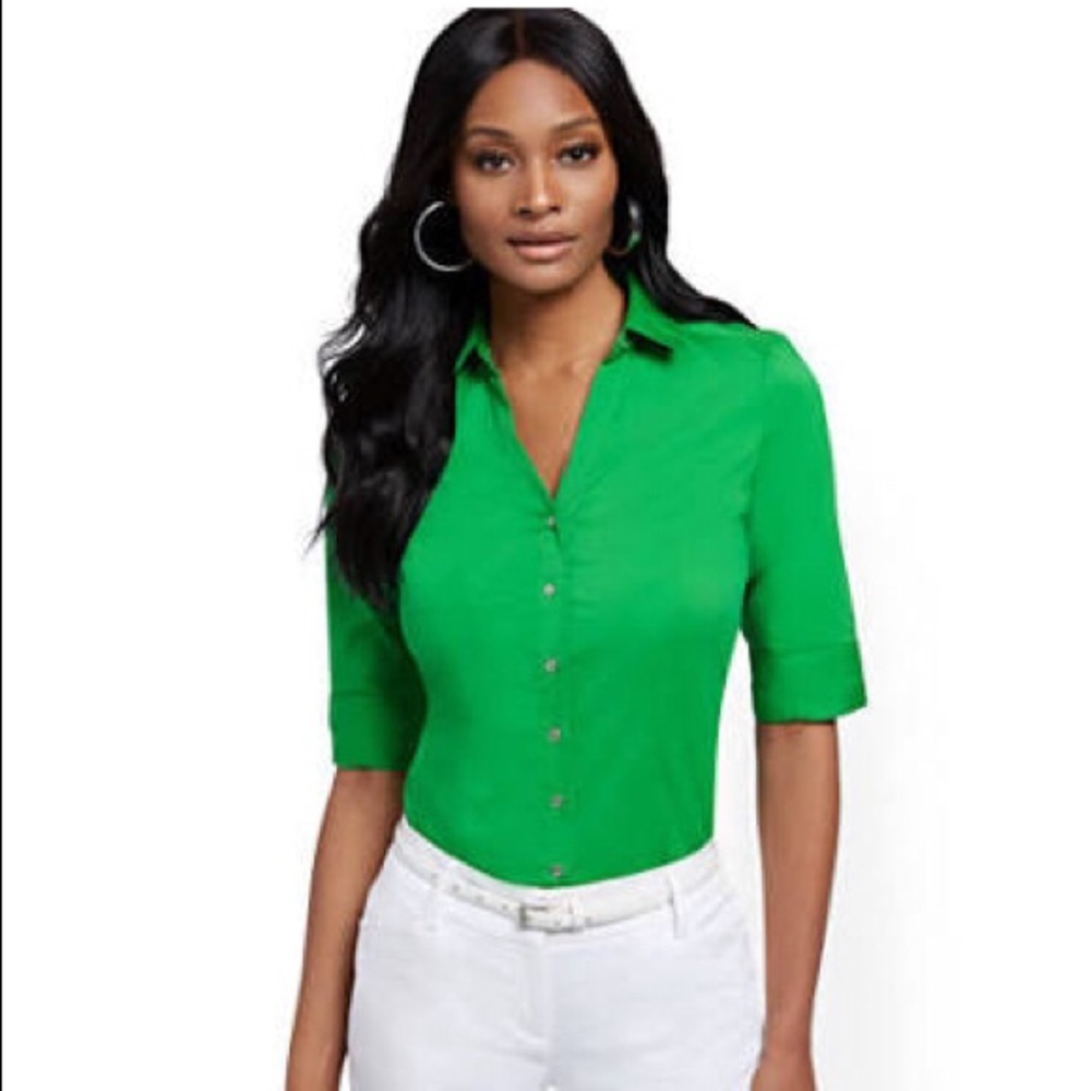 NY and Co. XS Button down top